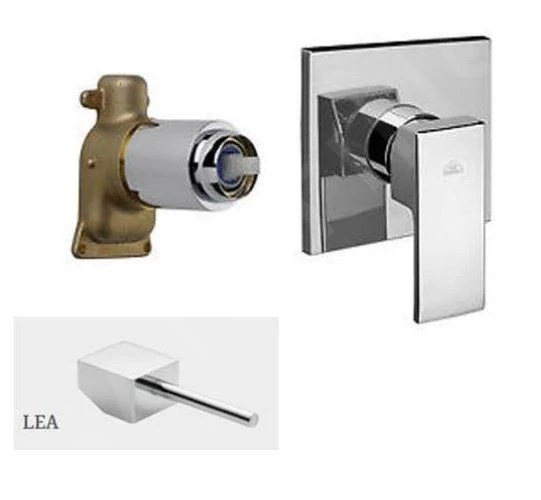 Paffoni Level - Inbouwkraan Met 1 Uitgang, Chroom LEABOX010CR 1 Paffoni Level - Inbouwkraan Met 1 Uitgang, Chroom LEABOX010CR