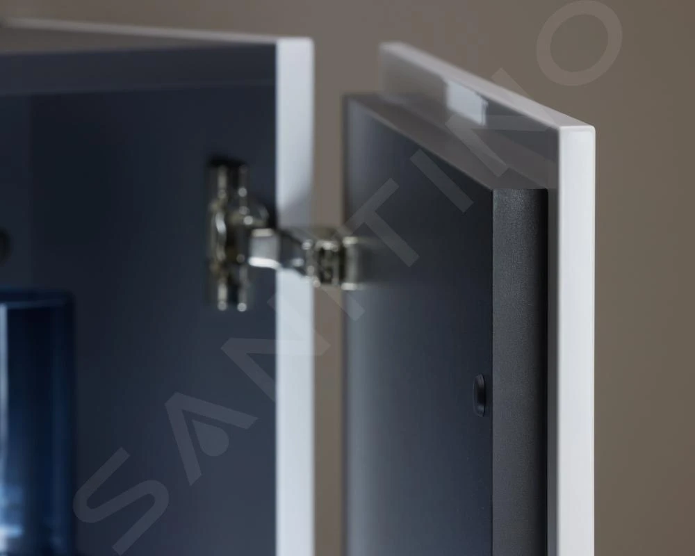 Duravit L-Cube - Hoge Badkamerkast 1760x500x243 Mm, Rechts, Glanzend Wit LC1171R2222 7 Duravit L-Cube - Hoge Badkamerkast 1760x500x243 Mm, Rechts, Glanzend Wit LC1171R2222 - Afbeelding 7