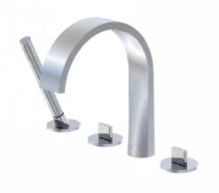 Steinberg 280 - Badrandkraan, 4-gats Installatie, Chroom 280 2400