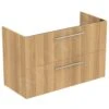 Ideal Standard I.Life A - Wastafelonderkast, 1000x440x630 Mm, 2 Laden, Eiken T5257NX