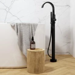 Steinberg 280 - Vrijstaande Badkraan, Mat Zwart 280 1162 S -Badkamer Luxe b818ae9b4da7513f61b7cbee