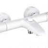 Kludi Zenta - Thermostatische Badkraan, Wit/chroom 351019138
