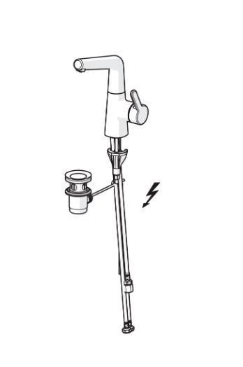 Hansa Designo - Wastafelkraan Voor Drukloze Boilers, Met Waste En Draaibare Uitloop, Chroom 51211183 3 Hansa Designo - Wastafelkraan Voor Drukloze Boilers, Met Waste En Draaibare Uitloop, Chroom 51211183 - Afbeelding 3