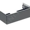 Geberit ONE - Wastafelonderkast, 89x27x47 Cm, 1 Lade, Lava 505.073.00.3