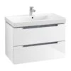 Villeroy & Boch Subway 2.0 - Wastafelkast, 787x520x449 Mm, 2 Laden, Glossy White A69600DH