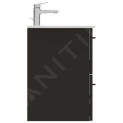 Ideal Standard I.Life A - Wastafelonderkast, 1000x440x630 Mm, 2 Laden, Mat Carbon Grijs T5257NV -Badkamer Luxe b9c651ad8e4bde8892432b8e