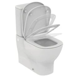 Ideal Standard Tesi - Staand Toilet, Horizontale Afvoer, AquaBlade, Wit T008201 -Badkamer Luxe ba0201a618c8840a65140f78