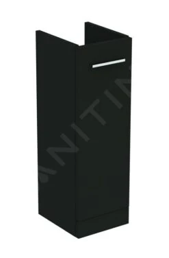 Ideal Standard I.Life A - Wastafelonderkast, 225x260x705 Mm, 1 Deur, Mat Carbon Grijs T5266NV