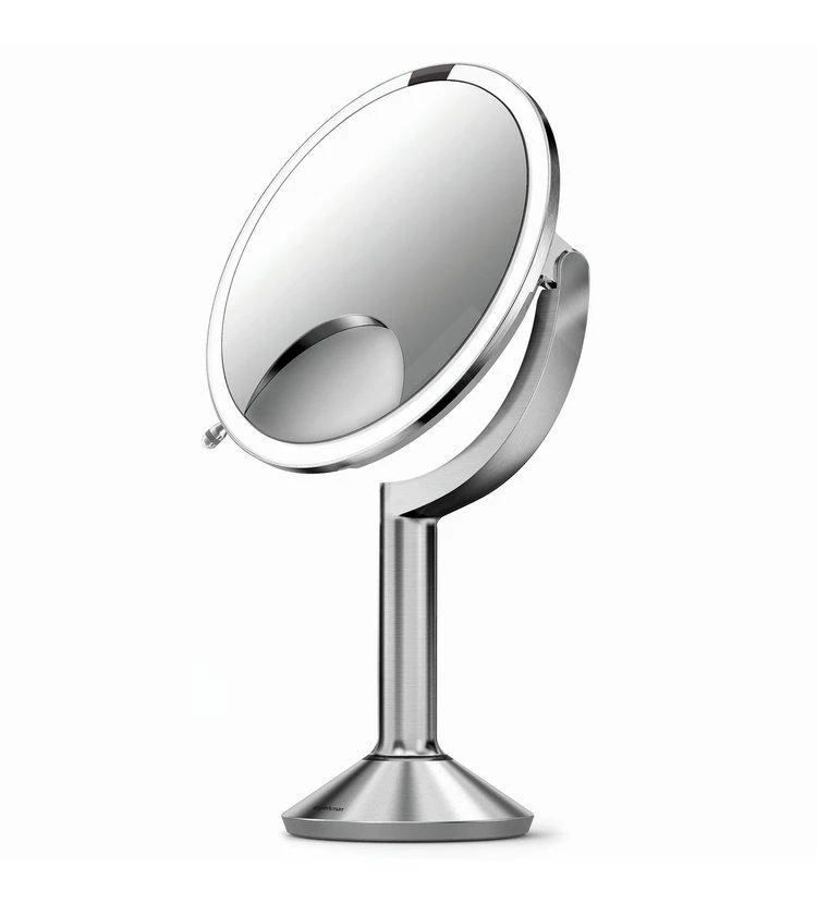 Simplehuman Make-up Spiegels - Cosmetica Spiegel Met LED Verlichting, Gebrosteld Rvs ST3024 3 Simplehuman Make-up Spiegels - Cosmetica Spiegel Met LED Verlichting, Gebrosteld Rvs ST3024 - Afbeelding 3