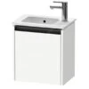 Duravit Ketho.2 - Wastafelkast 440x410x292 Mm, 1 Deur, Scharnieren Rechts, Mat Wit K25060R18180000