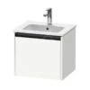 Duravit Ketho.2 - Wastafelkast 440x510x420 Mm, 1 Lade, Mat Wit K25061018180000