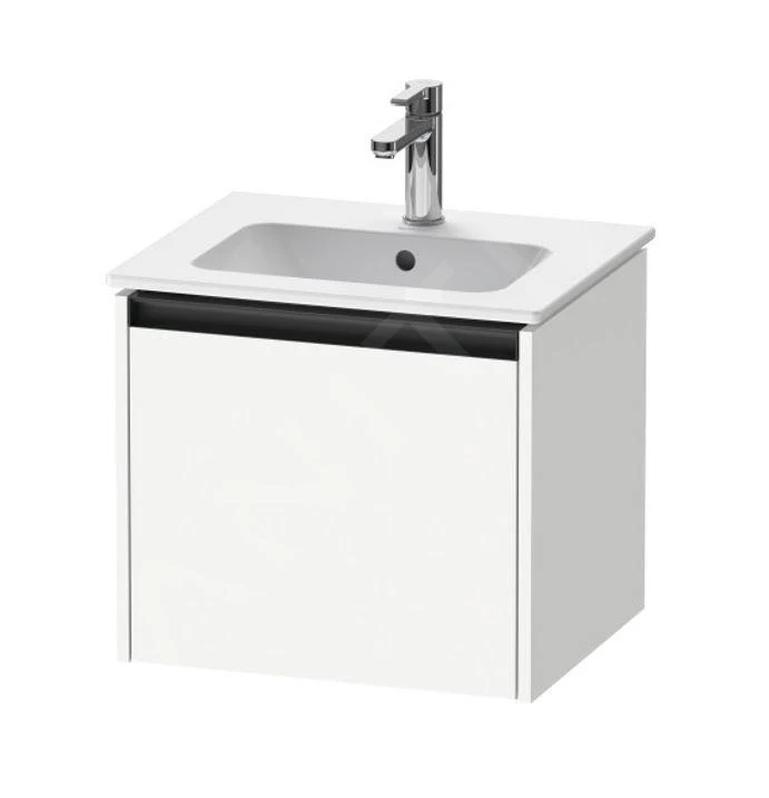 Duravit Ketho.2 - Wastafelkast 440x510x420 Mm, 1 Lade, Mat Wit K25061018180000 1 Duravit Ketho.2 - Wastafelkast 440x510x420 Mm, 1 Lade, Mat Wit K25061018180000