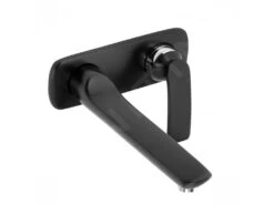 Kludi Balance - Wastafel Inbouwkraan, 2-gats, Mat Zwart 522478775