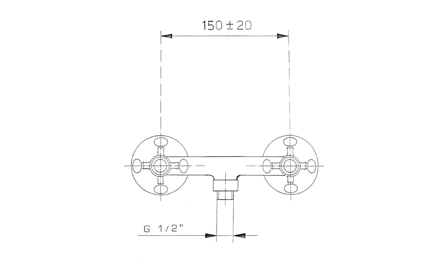 Sapho Reitano Rubinetteria Antea - Antea Douchekraan, Chroom/goud 3862 2 Sapho Reitano Rubinetteria Antea - Antea Douchekraan, Chroom/goud 3862 - Afbeelding 2