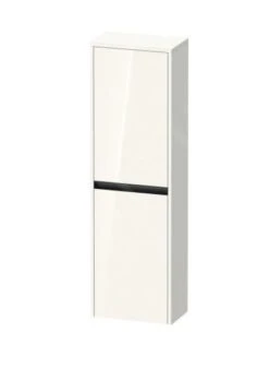 Duravit Ketho.2 - Kast 1320x400x240 Mm, 2 Deuren, Scharnieren Links, Glanzend Wit K21319L22220000