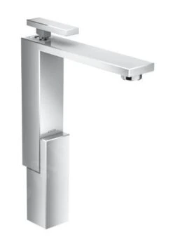 Axor Edge - Wastafelkraan Met Afvoergarnituur Push-Open, Chroom 46030000