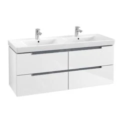 Villeroy & Boch Subway 2.0 - Wastafelkast, 1287x520x449 Mm, Mat Wit A69900MS