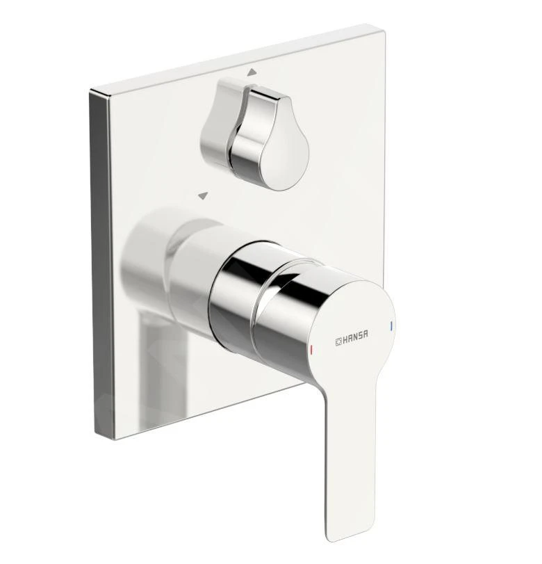 Hansa Ligna - Inbouwkraan Voor 2 Uitgangen, Chroom 83859513 1 Hansa Ligna - Inbouwkraan Voor 2 Uitgangen, Chroom 83859513