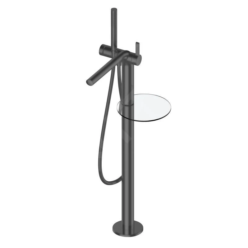 Keuco Edition 400 - Vrijstaande Badkraan, Zwart Chroom 51527130100 1 Keuco Edition 400 - Vrijstaande Badkraan, Zwart Chroom 51527130100