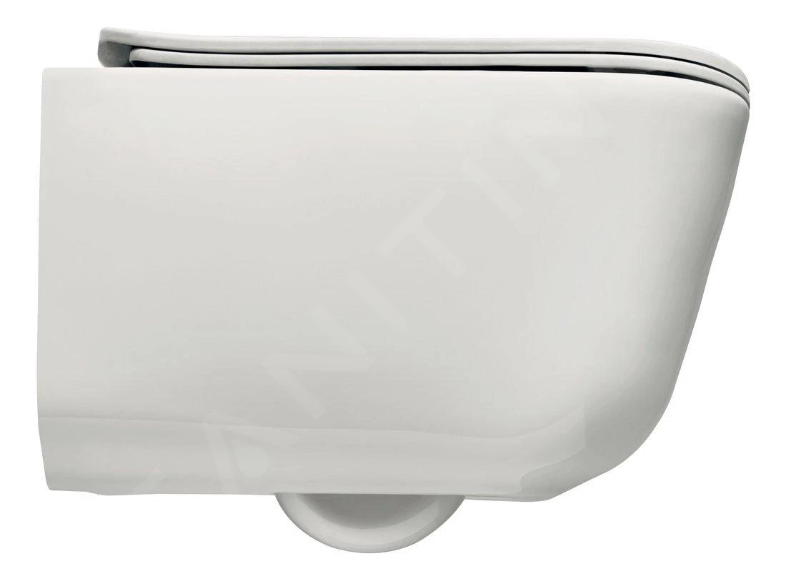 Sapho Kerasan Tribeca - Wandcloset, Rimless, Wit 511401 4 Sapho Kerasan Tribeca - Wandcloset, Rimless, Wit 511401 - Afbeelding 4