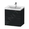 Duravit D-Neo - Wastafelonderkast 634x625x452 Mm, 2 Laden, Black Oak DE435401616