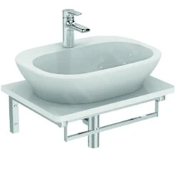 Ideal Standard Softmood - Meubelconsole 530 X 200 X 415 Mm, Chroom T783167 10 Ideal Standard Softmood - Meubelconsole 530 X 200 X 415 Mm, Chroom T783167 -Badkamer Luxe bf50ffec58f4a467bf7d8319
