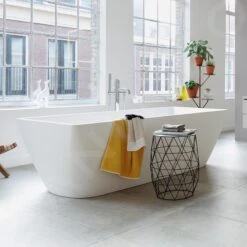 Duravit DuraSquare - Vrijstaand Bad, 1850x850 Mm, DuraSolid, ClickClack, Wit 700430000000000 -Badkamer Luxe bf52c08aea66005185c1cdec