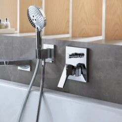 Hansgrohe Metropol - Afdekset Voor Badkraan, Chroom 32545000 -Badkamer Luxe c001fbfd0b01cc54d7fc3854