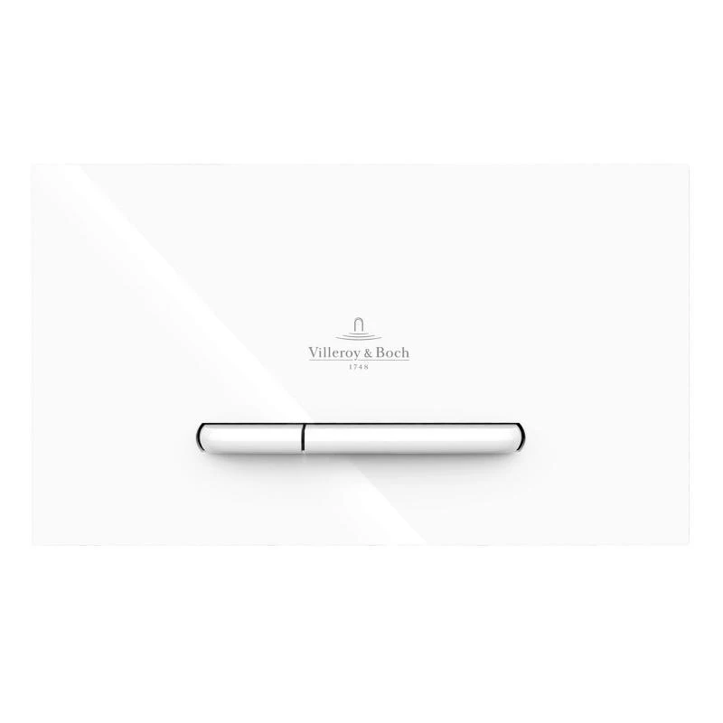 Villeroy & Boch ViConnect - WC-bedieningsplaat, Wit 92218068 1 Villeroy & Boch ViConnect - WC-bedieningsplaat, Wit 92218068