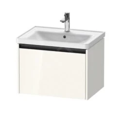 Duravit Ketho.2 - Wastafelkast 440x634x455 Mm, 1 Lade, Glanzend Wit K25082022220000