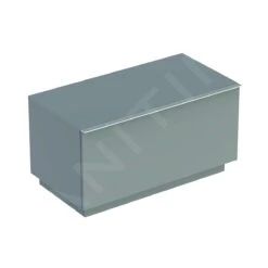 Geberit ICon - Zijkast, 890x472x477 Mm, Platina Hoogglans 840092000