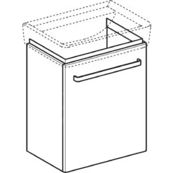 Geberit Selnova Compact - Wastafelkast, 500x367x604 Mm, 1 Deur, Licht Grijs 501.491.00.1 5 Geberit Selnova Compact - Wastafelkast, 500x367x604 Mm, 1 Deur, Licht Grijs 501.491.00.1 -Badkamer Luxe c0f225ef3ac6b2082a323a4e