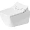 Duravit Viu - Wandtoilet Voor SensoWash Bidetbril, Rimless, DuraFix, Alpine Wit 2511590000