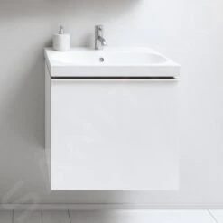 Geberit Acanto - Wastafelonderkast 600 Mm, Glanzend Wit 500.609.01.2 -Badkamer Luxe c2228de0aef4fa113c8a5b85