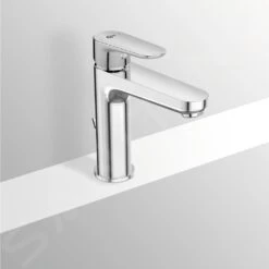 Ideal Standard Cerafine O - Wastafelkraan Met Afvoer, Chroom BC699AA -Badkamer Luxe c236ab3b0fc8141780083a44