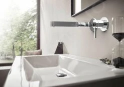 Hansgrohe Finoris - Inbouw Wastafelkraan, 2-gats, EcoSmart, Chroom 76050000 7 Hansgrohe Finoris - Inbouw Wastafelkraan, 2-gats, EcoSmart, Chroom 76050000 -Badkamer Luxe c28171f9f2c732f094fcaf48