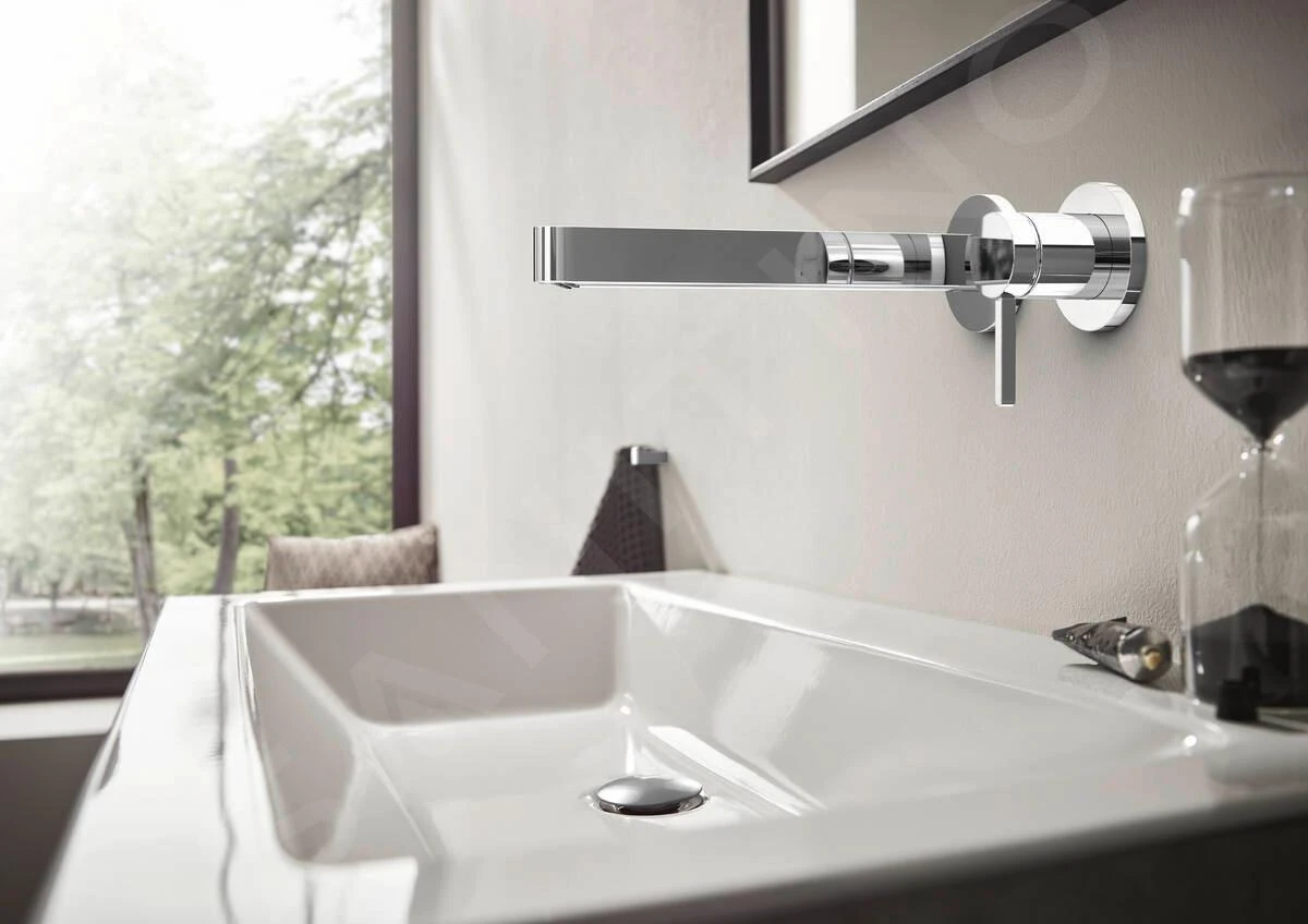 Hansgrohe Finoris - Inbouw Wastafelkraan, 2-gats, EcoSmart, Chroom 76050000 3 Hansgrohe Finoris - Inbouw Wastafelkraan, 2-gats, EcoSmart, Chroom 76050000 - Afbeelding 3