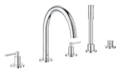 Grohe Atrio - Badkraan, 5-gats Installatie, Chroom 19922003