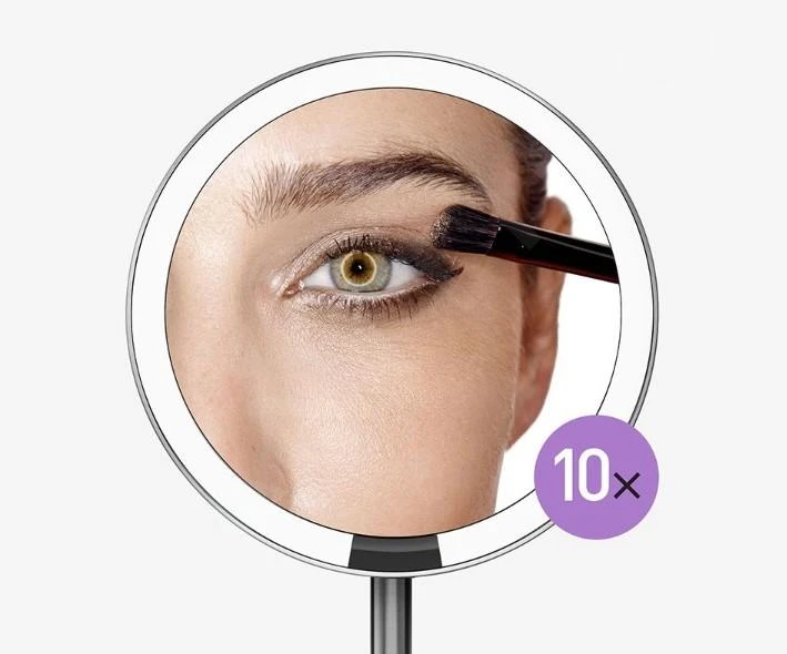 Simplehuman Make-up Spiegels - Opvouwbare Spiegel Met LED Verlichting, Rvs ST3004 6 Simplehuman Make-up Spiegels - Opvouwbare Spiegel Met LED Verlichting, Rvs ST3004 - Afbeelding 6