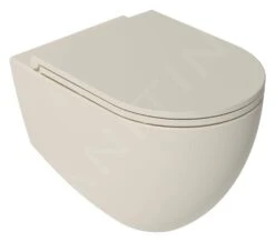Sapho Isvea - WC-bril, Slim, SoftClose, Ivoor 40KF0532I-S -Badkamer Luxe c34c0a29890e7e81bbb88643