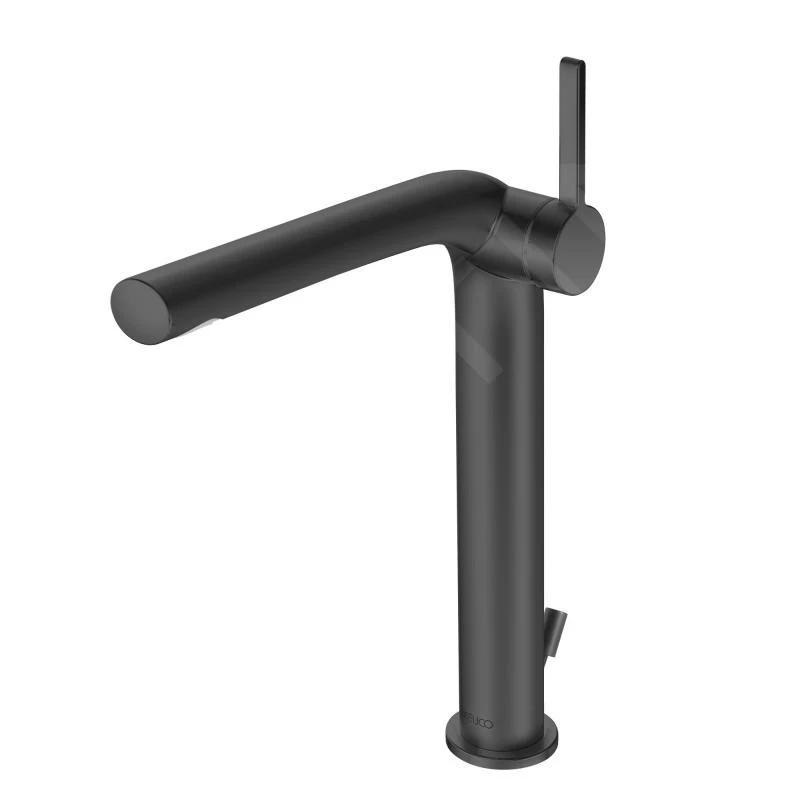 Keuco Edition 400 - Wastafelkraan Met Afvoergarnituur, Zwart Chroom Geborsteld 51502130002 1 Keuco Edition 400 - Wastafelkraan Met Afvoergarnituur, Zwart Chroom Geborsteld 51502130002