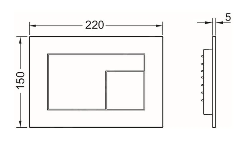 Tece TECEvelvet - Bedieningsplaat, Beschermlaag Tegen Vingerafdrukken, Zwart 9240732 2 Tece TECEvelvet - Bedieningsplaat, Beschermlaag Tegen Vingerafdrukken, Zwart 9240732 - Afbeelding 2