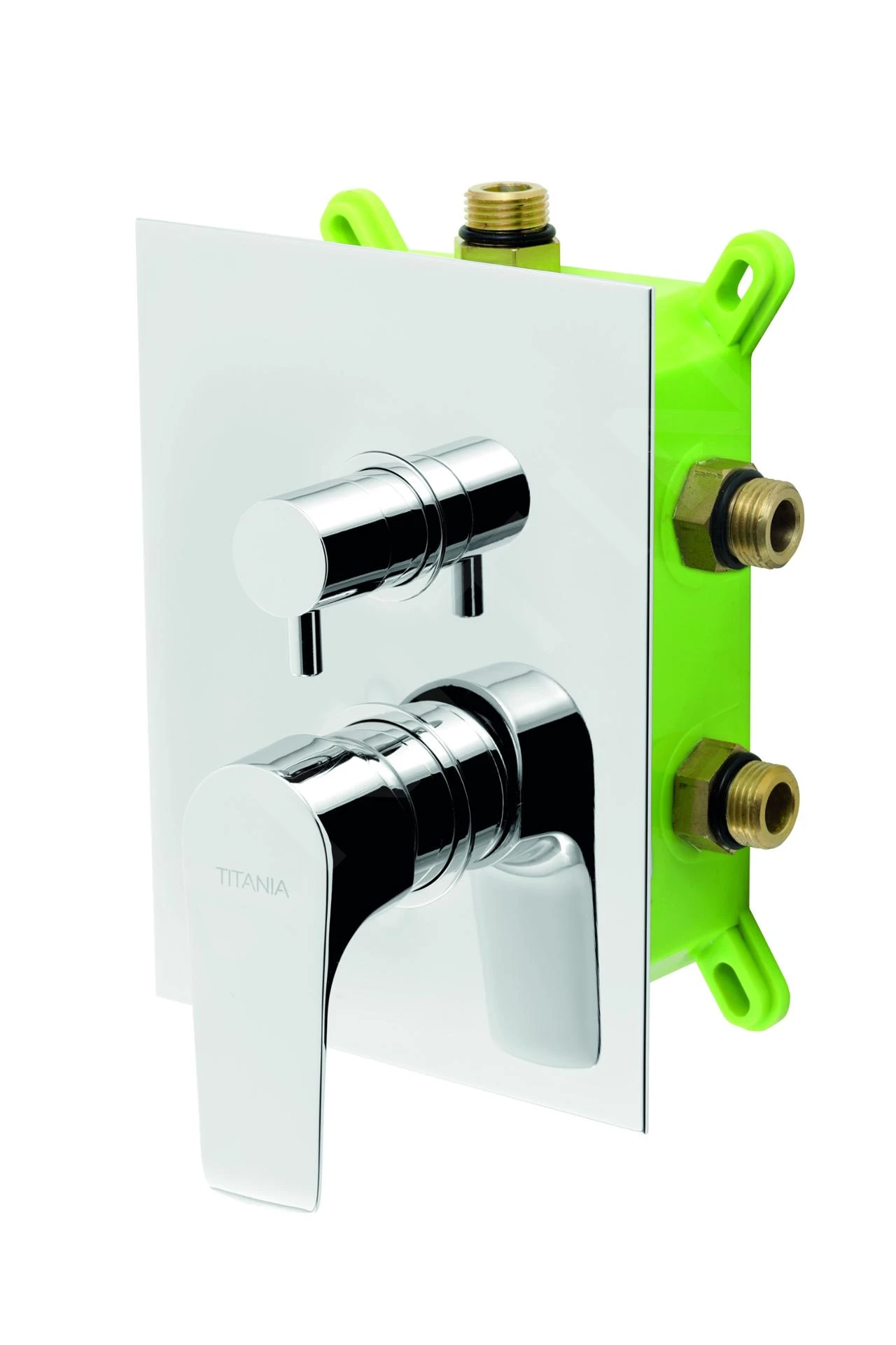 Novaservis Titania Nice - Inbouwkraan Voor 3 Functies Met Binnenwerk, Chroom BOX97051RX,0 1 Novaservis Titania Nice - Inbouwkraan Voor 3 Functies Met Binnenwerk, Chroom BOX97051RX,0