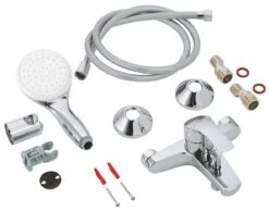 Grohe Eurosmart - Badkraan Met Handdouche, Chroom 3330220A 9 Grohe Eurosmart - Badkraan Met Handdouche, Chroom 3330220A -Badkamer Luxe c3fa3a4dbf102c95c48e55df