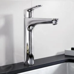 Hansgrohe Focus E2 - Wastafelkraan 190 Met Waste, Chroom 31608000 -Badkamer Luxe c41d15d16bcd71d0cae23604