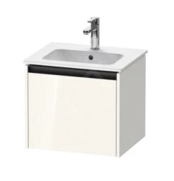 Duravit Ketho.2 - Wastafelkast 440x510x420 Mm, 1 Lade, Glanzend Wit K25061022220000