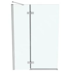 Ideal Standard I.Life - Badscherm, Tweedelig, 1000 Mm, Links, Silver Bright/helder Glas T4887EO -Badkamer Luxe c44b16862dd4e02720655eb7
