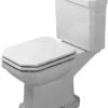 Duravit 1930 - Staande Duoblokpot, Afvoer Horizontaal, Wit 0227090000