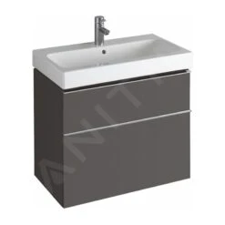 Geberit ICon - Wastafelonderkast 750 Mm, Lava Look 841376000 -Badkamer Luxe c4b38705934ef98cb32cb04f