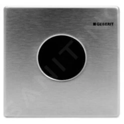 Geberit Spoelsystemen - Wc-besturing Met Elektronische Spoelactivering, Bedieningsplaat Mambo, Netvoeding, Geborsteld Rvs 116.023.FW.1